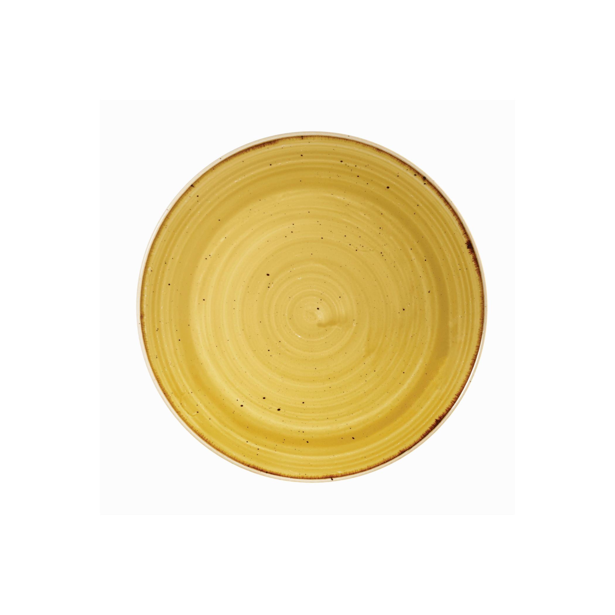 Teller flach Ø 16.5 cm, Mustard Seed Yellow