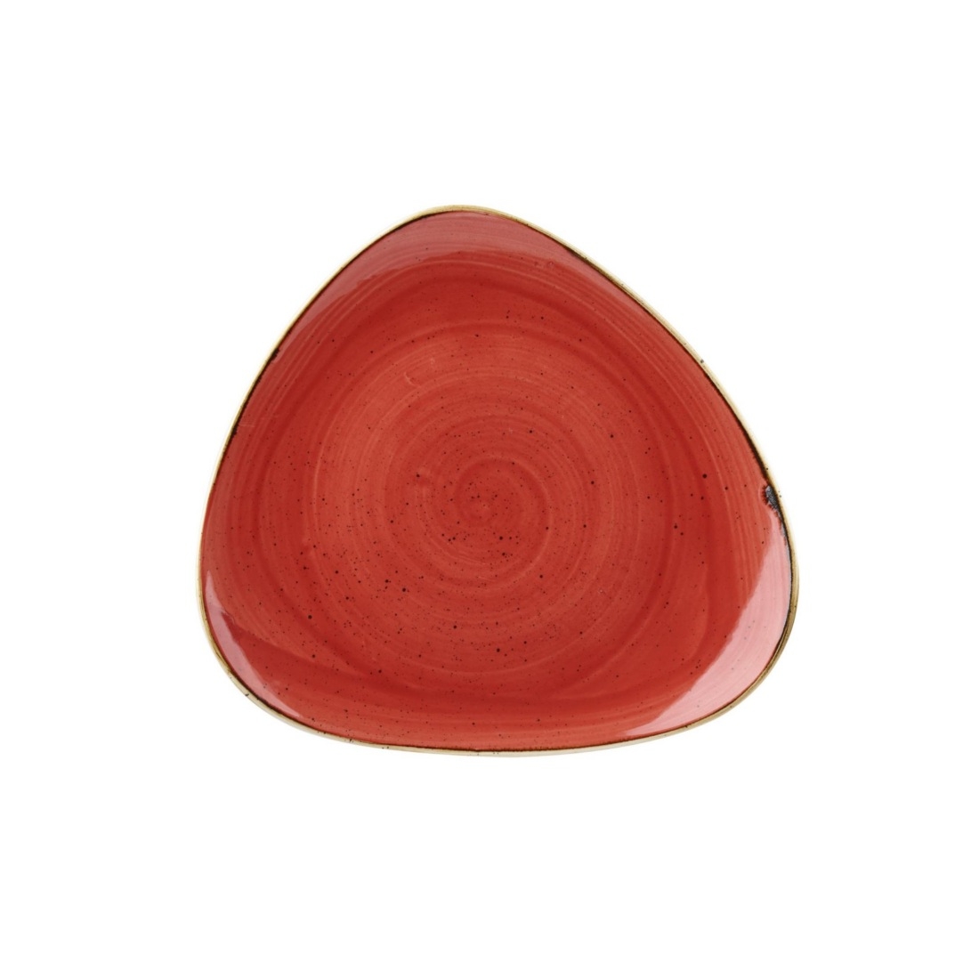 Teller Triangle Ø 19.2 cm, Berry Red
