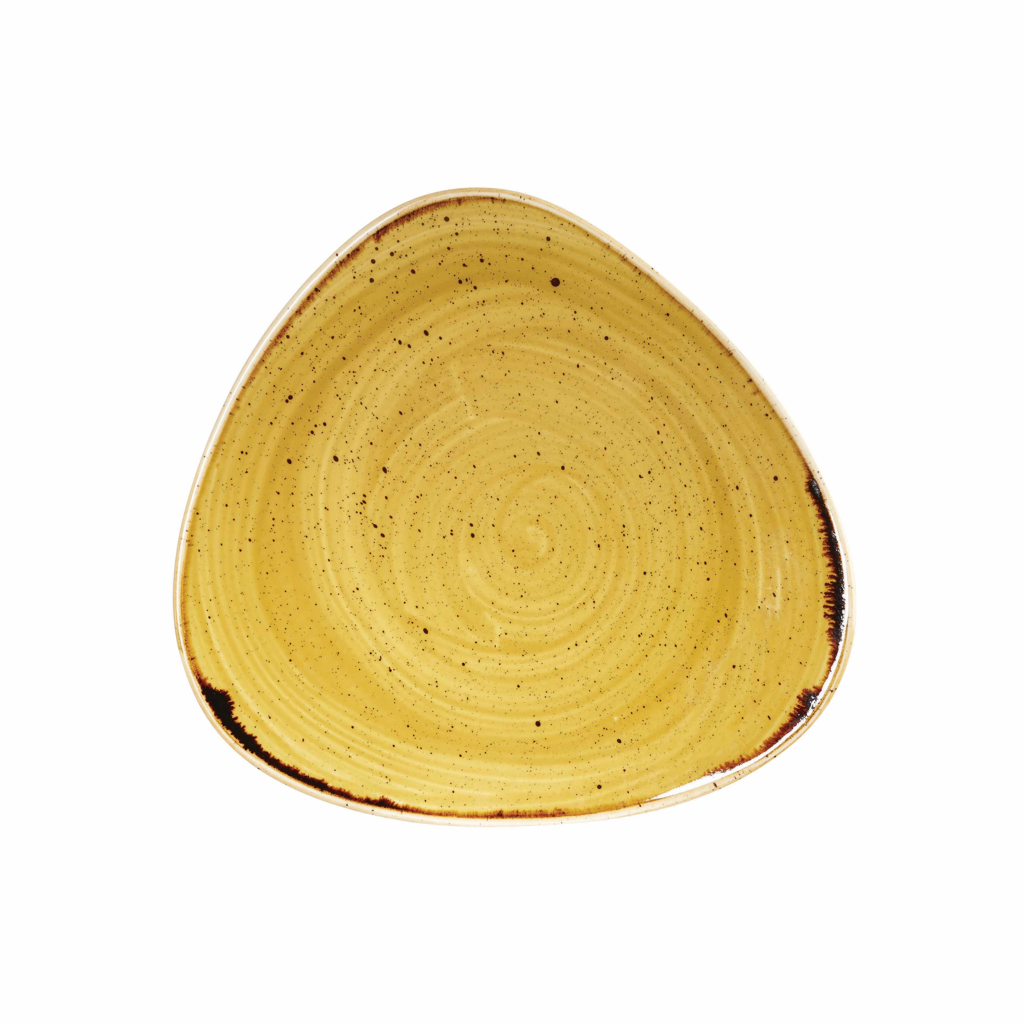 Teller Triangle Ø 22.9 cm, Mustard Seed Yellow