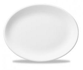 Teller oval 23 cm L, White